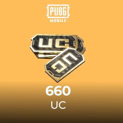 660 PUBG Mobil UC Unknown Cash Global